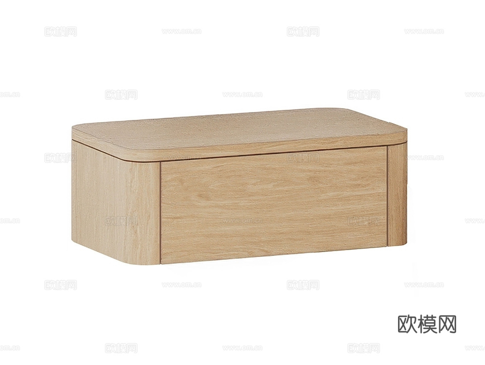 MANO FACTORY 床头柜3d模型下载（渲染图1）