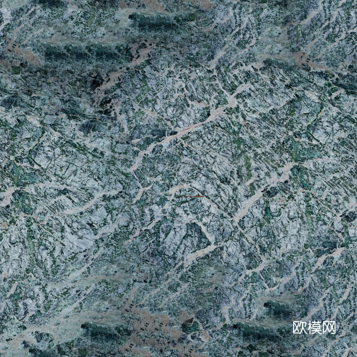 普拉达绿大理石，绿色灰绿色大理石纹理，岩板，奢石105