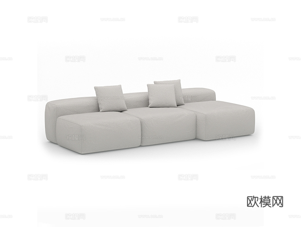 MANO FACTORY 双人沙发3d模型下载（渲染图4）