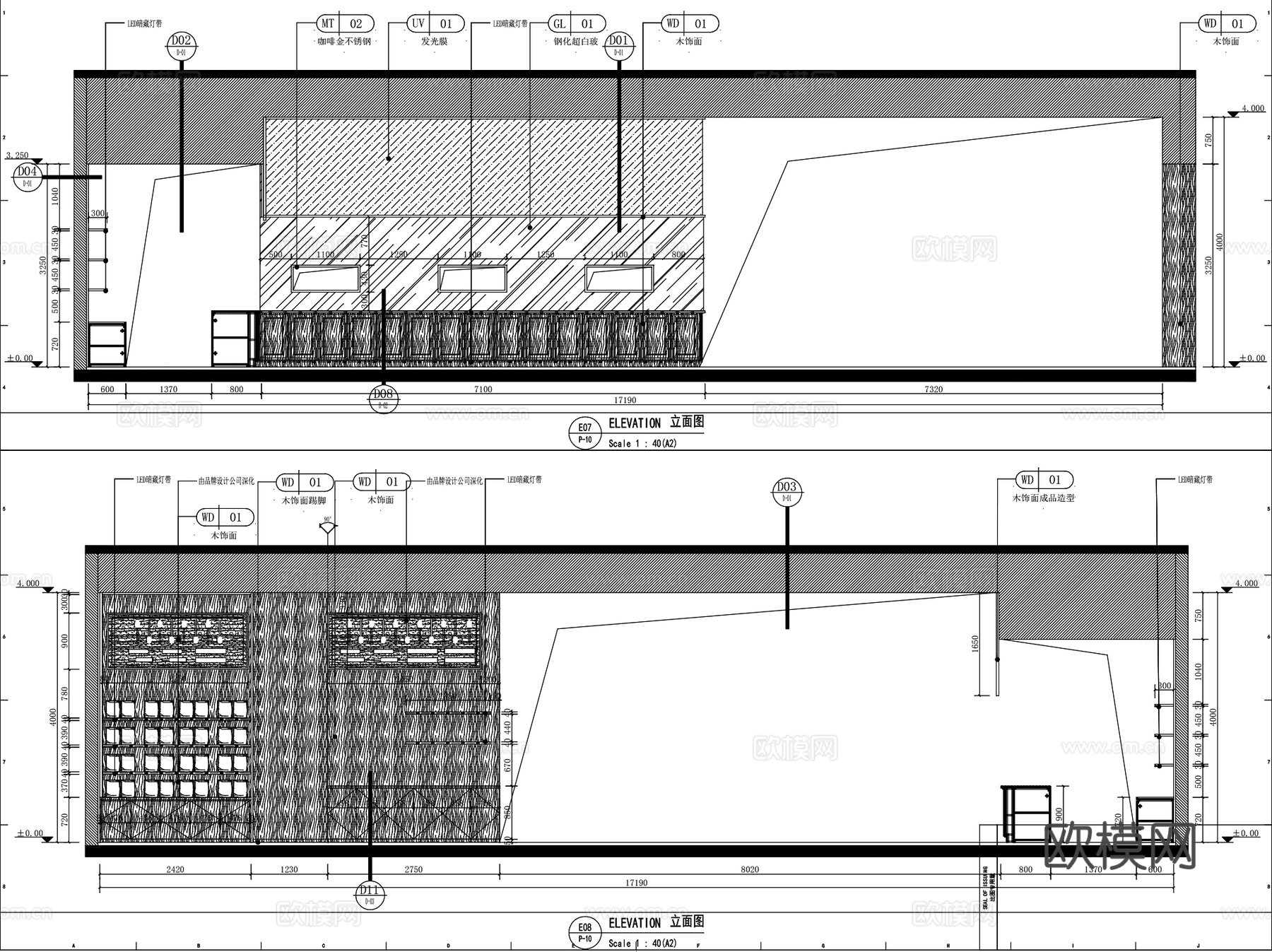 黄天源糕团米糕苏式糕点室内装饰CAD施工图+SU+文本cad施工图