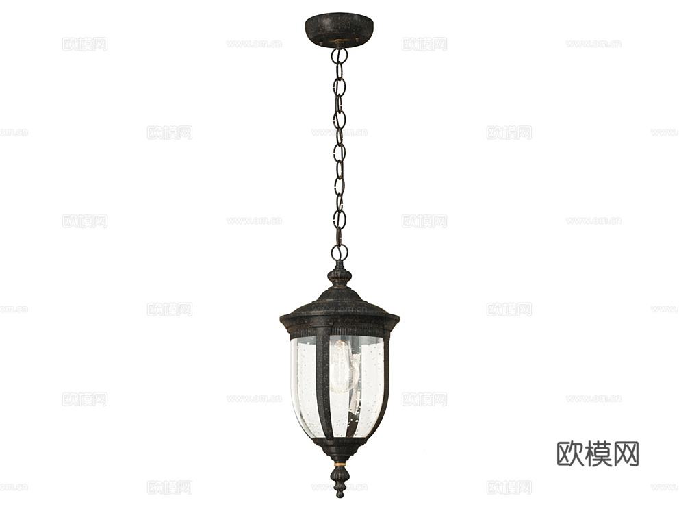 Natconcepts 庭院灯 吊灯3d模型下载（渲染图2）