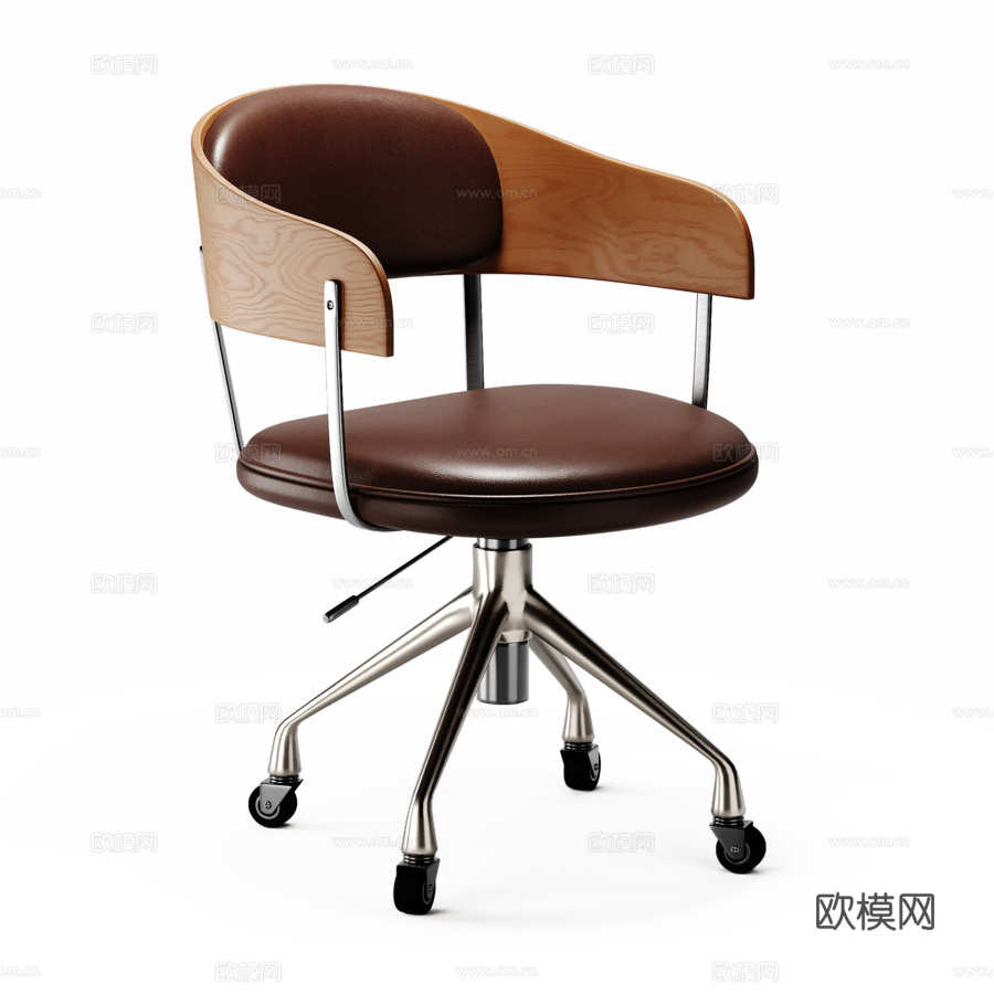 Zara Home办公椅3d模型下载
