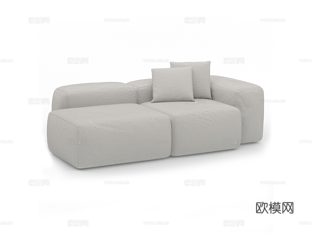 MANO FACTORY 双人沙发3d模型下载（渲染图4）