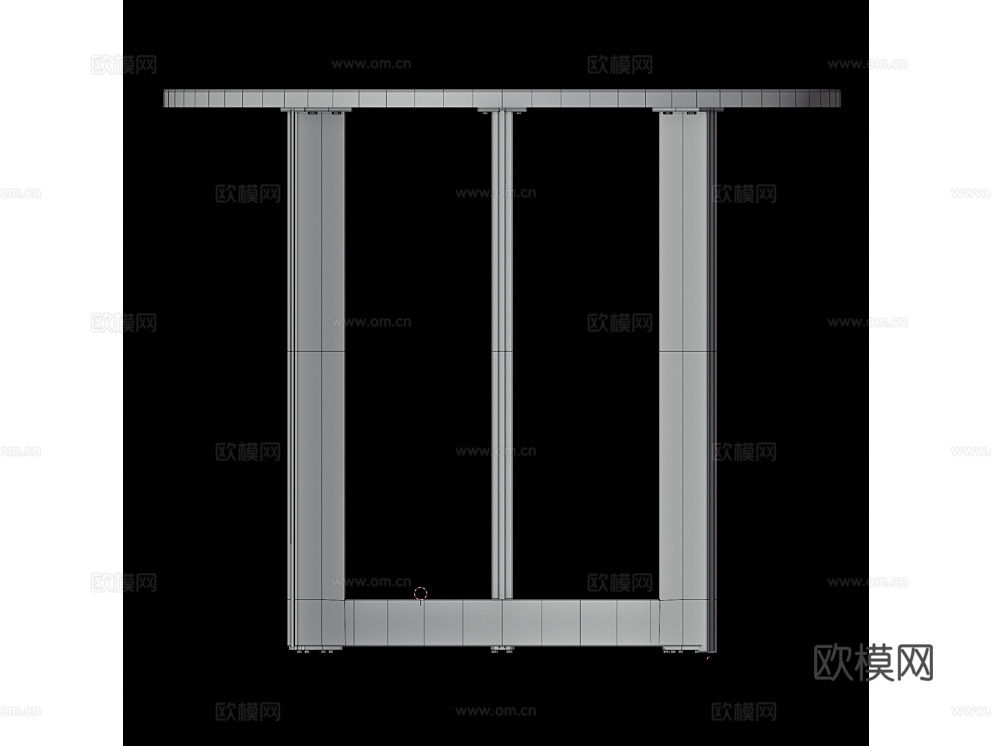 StoolGroup 角几3d模型下载（渲染图2）