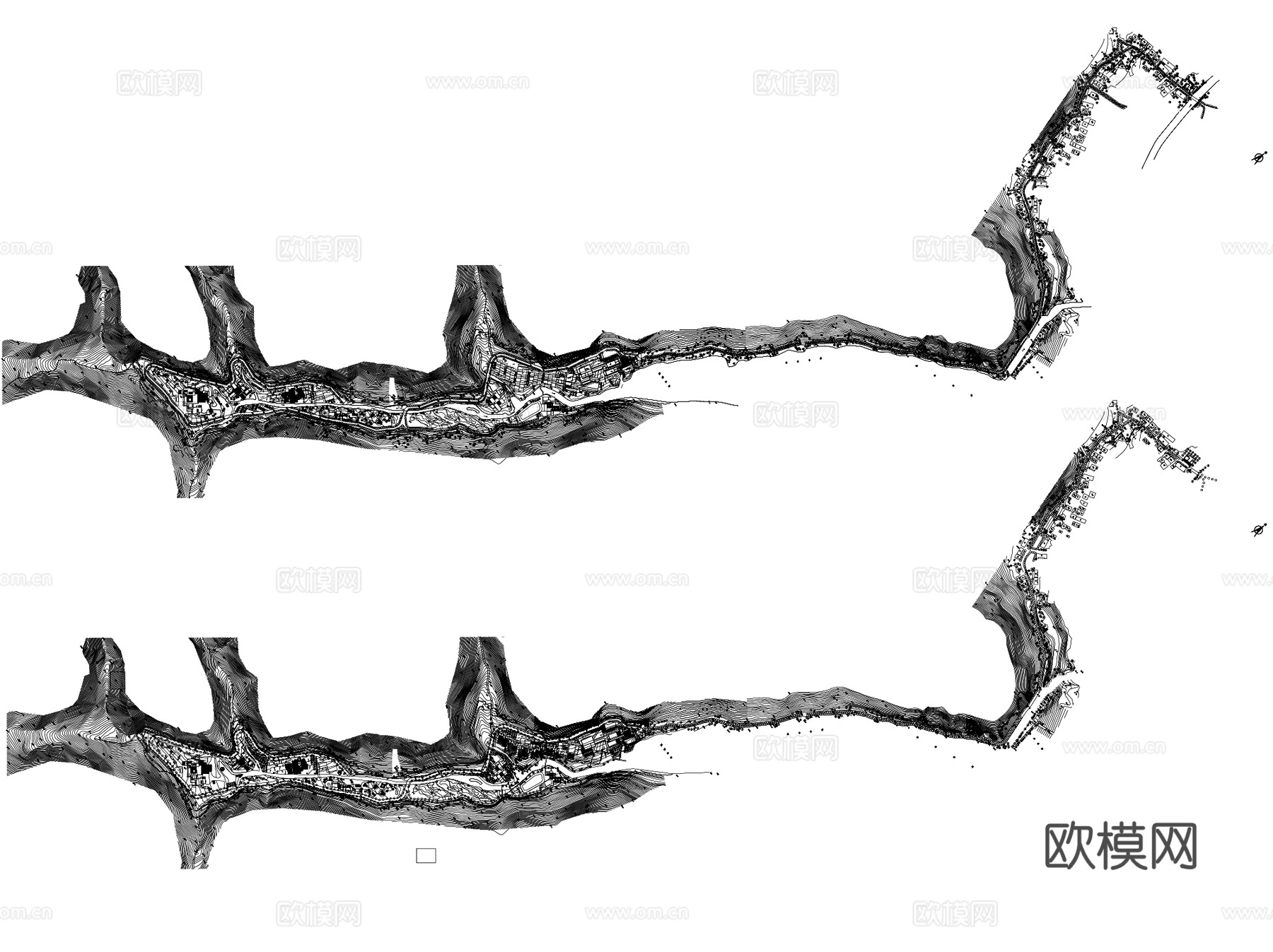 宁波翡翠谷力隆山庄度假酒店建筑CAD+文本+SUcad施工图