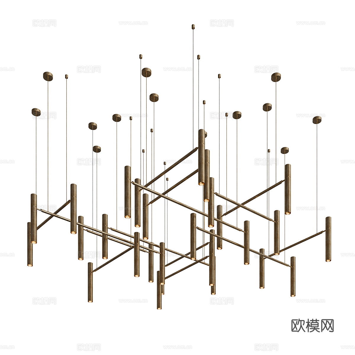 现代简约轻奢吊灯 吊灯 简约吊灯 餐厅吊灯 客厅吊灯 灯3d模型