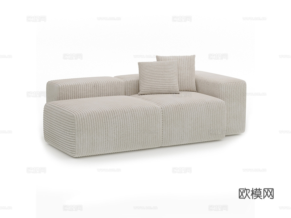 MANO FACTORY 双人沙发3d模型下载（渲染图3）