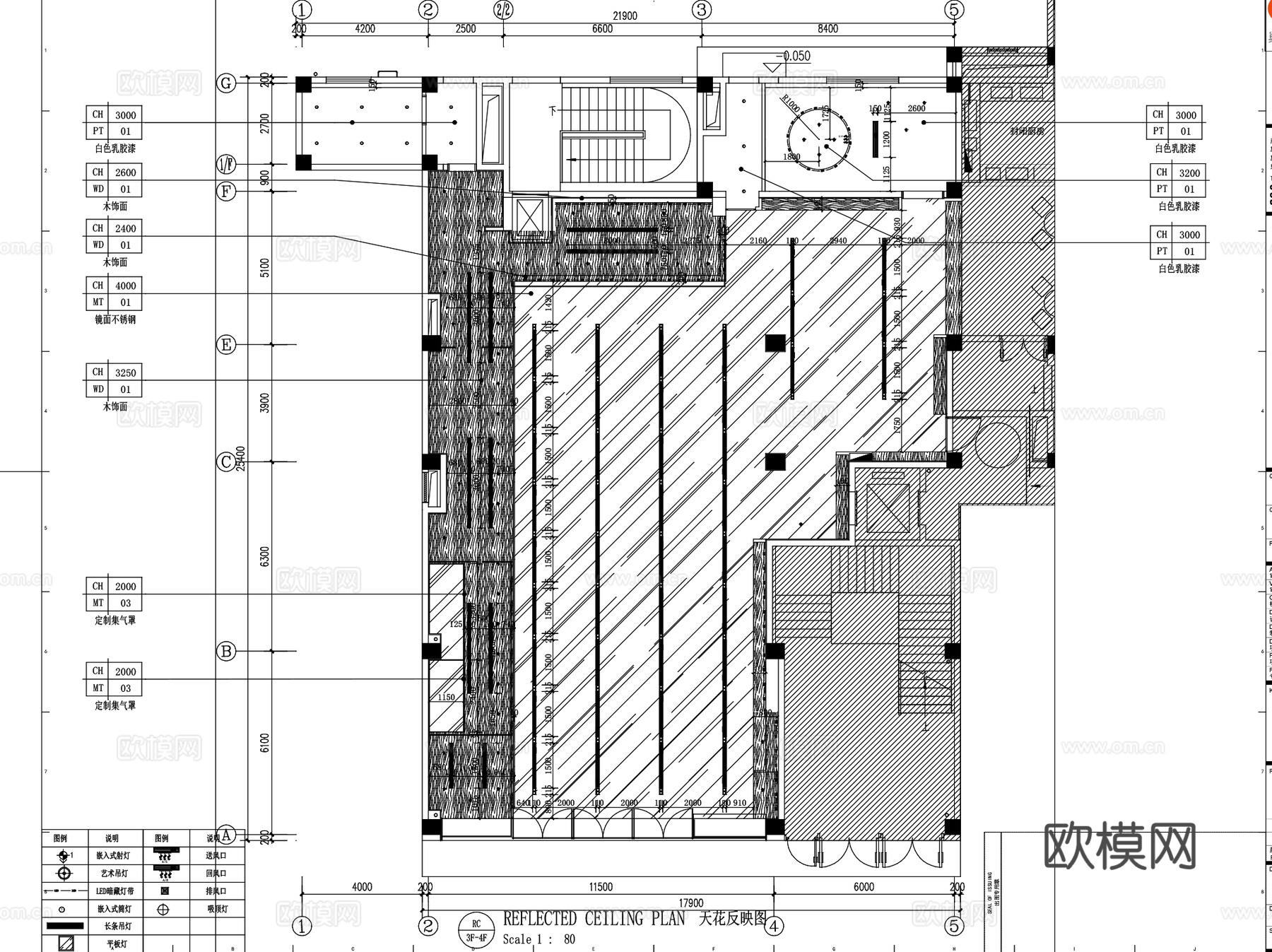 黄天源糕团米糕苏式糕点室内装饰CAD施工图+SU+文本cad施工图