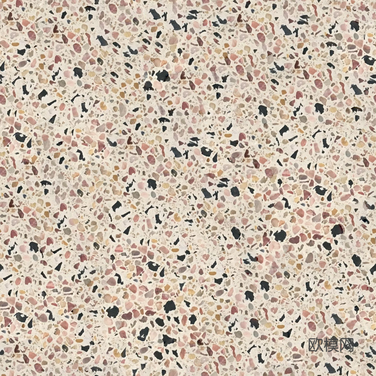 红色，浅红色水磨石肌理15