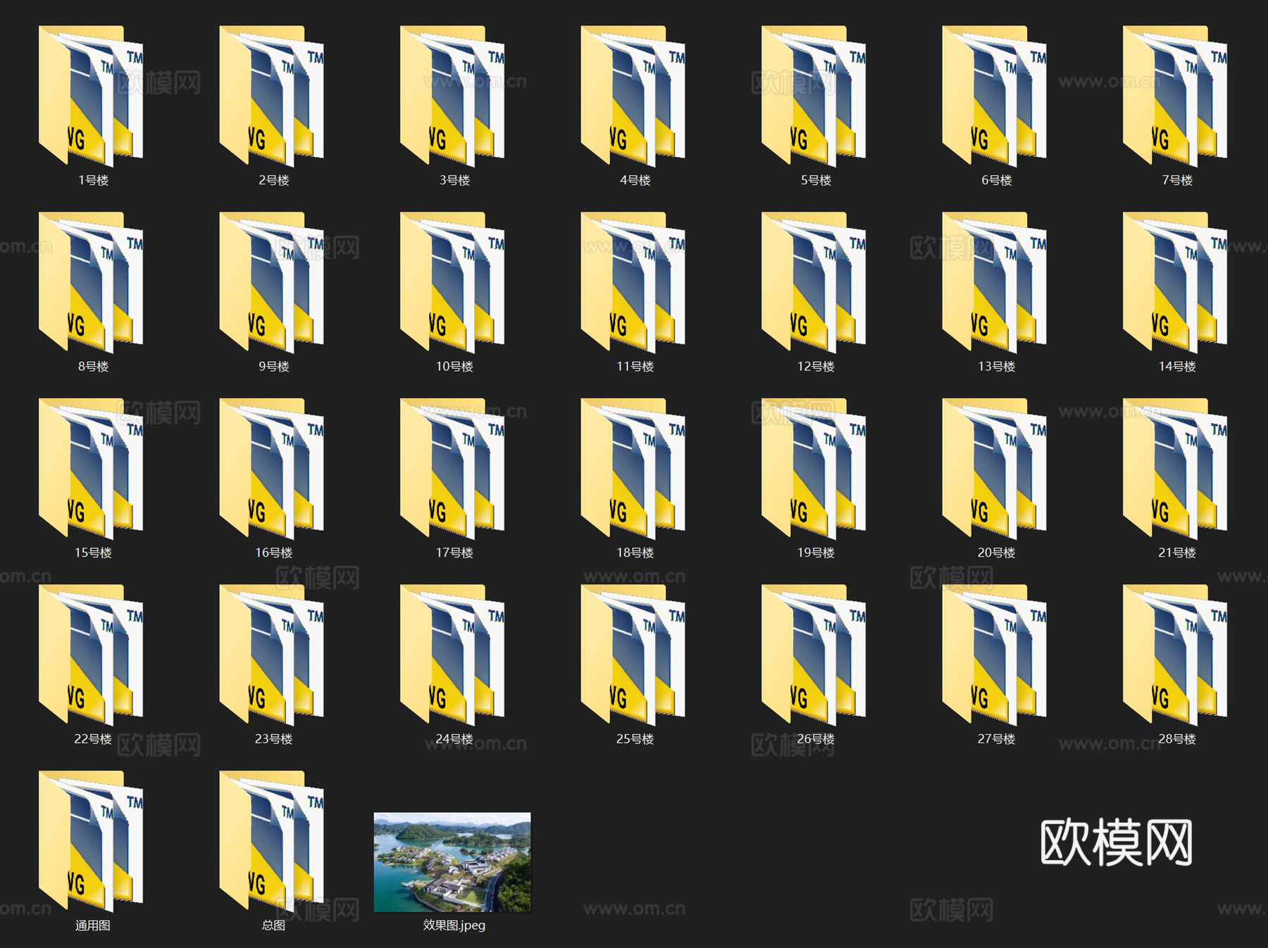 锦和千岛湖安麓酒店建筑规划CAD施工图cad施工图