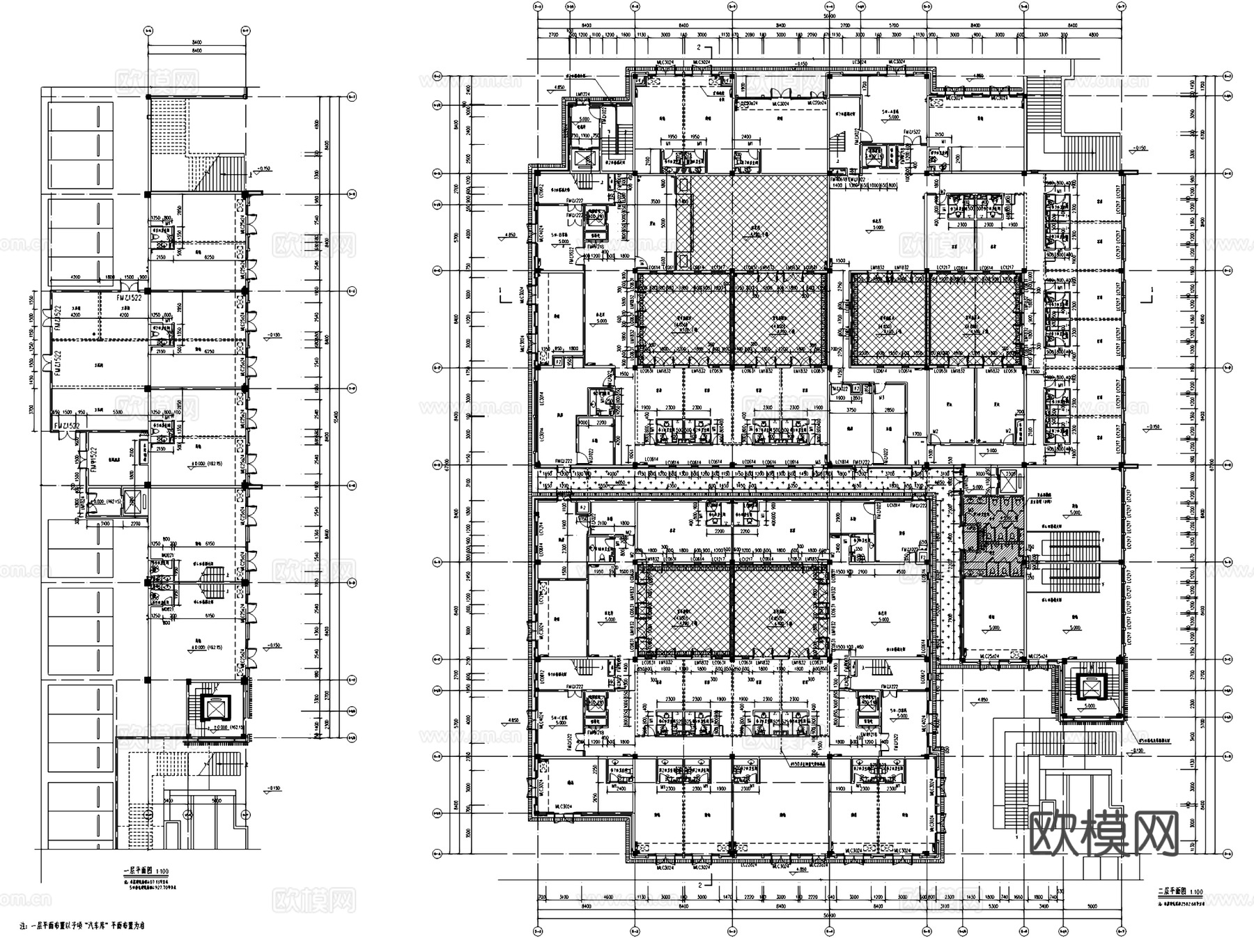 千峡湖北山旅游度假小镇酒店建筑规划CAD施工图cad施工图