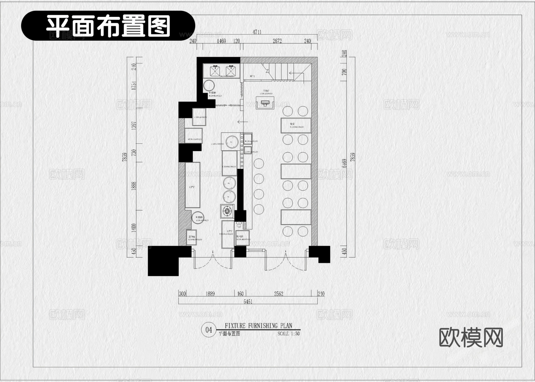 12套米线店米粉店螺蛳粉店过桥米线CAD施工图附效果图cad施工图