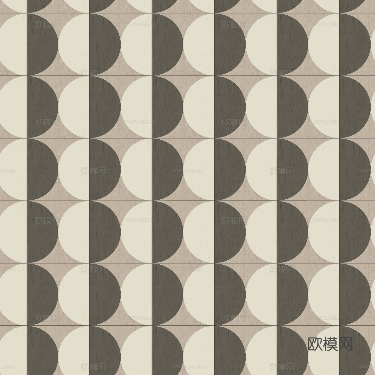 复古几何图案花砖瓷砖，中古奶油仿古砖艺术砖184下载