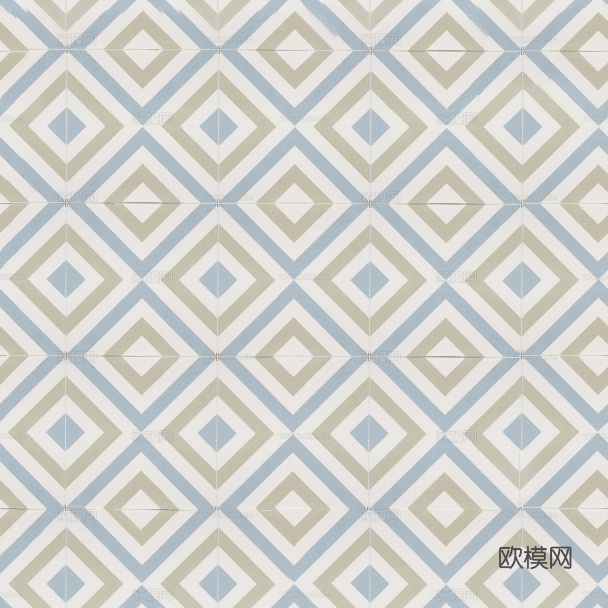 复古几何图案花砖瓷砖，中古奶油仿古砖艺术砖59