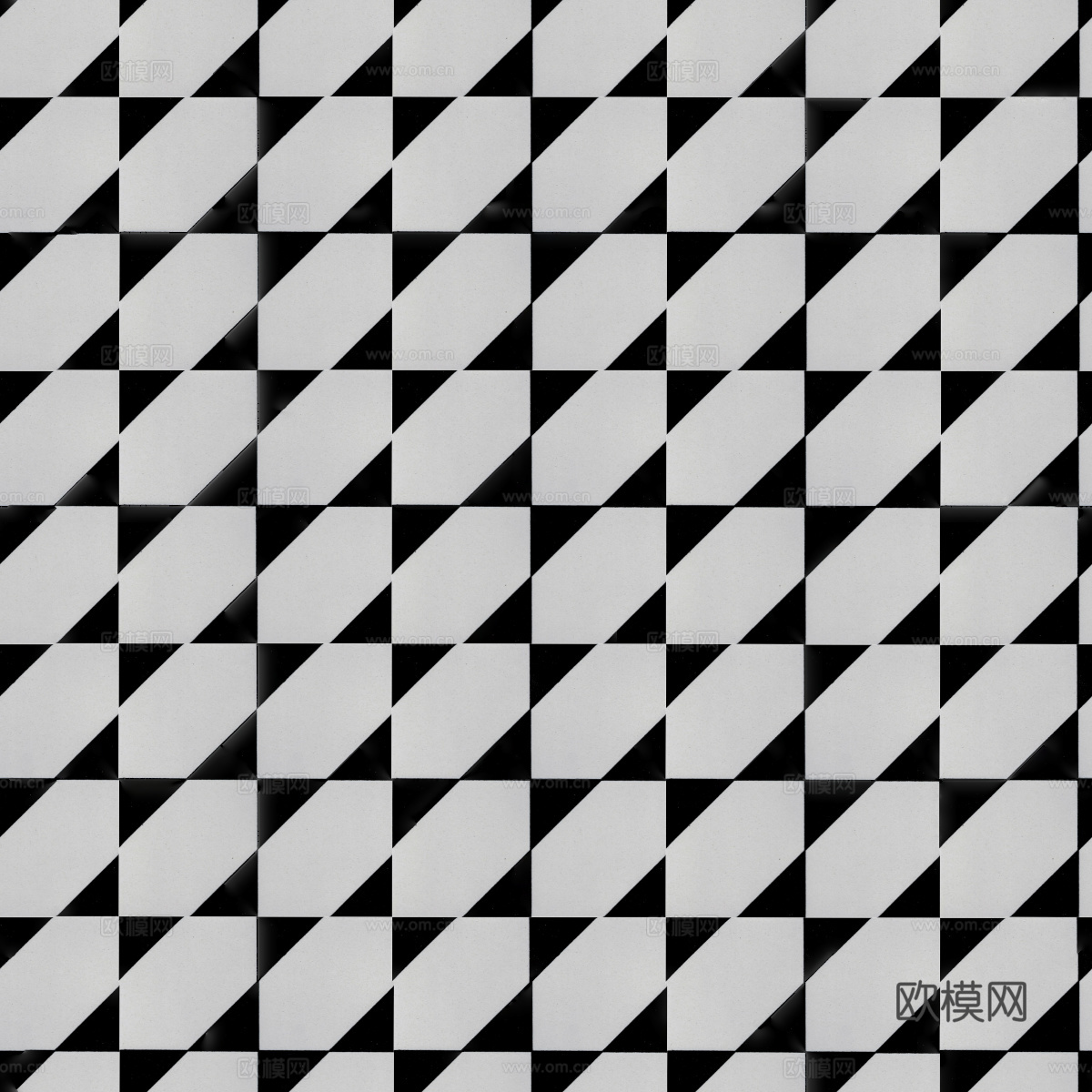 复古几何图案花砖瓷砖，中古奶油仿古砖艺术砖195下载