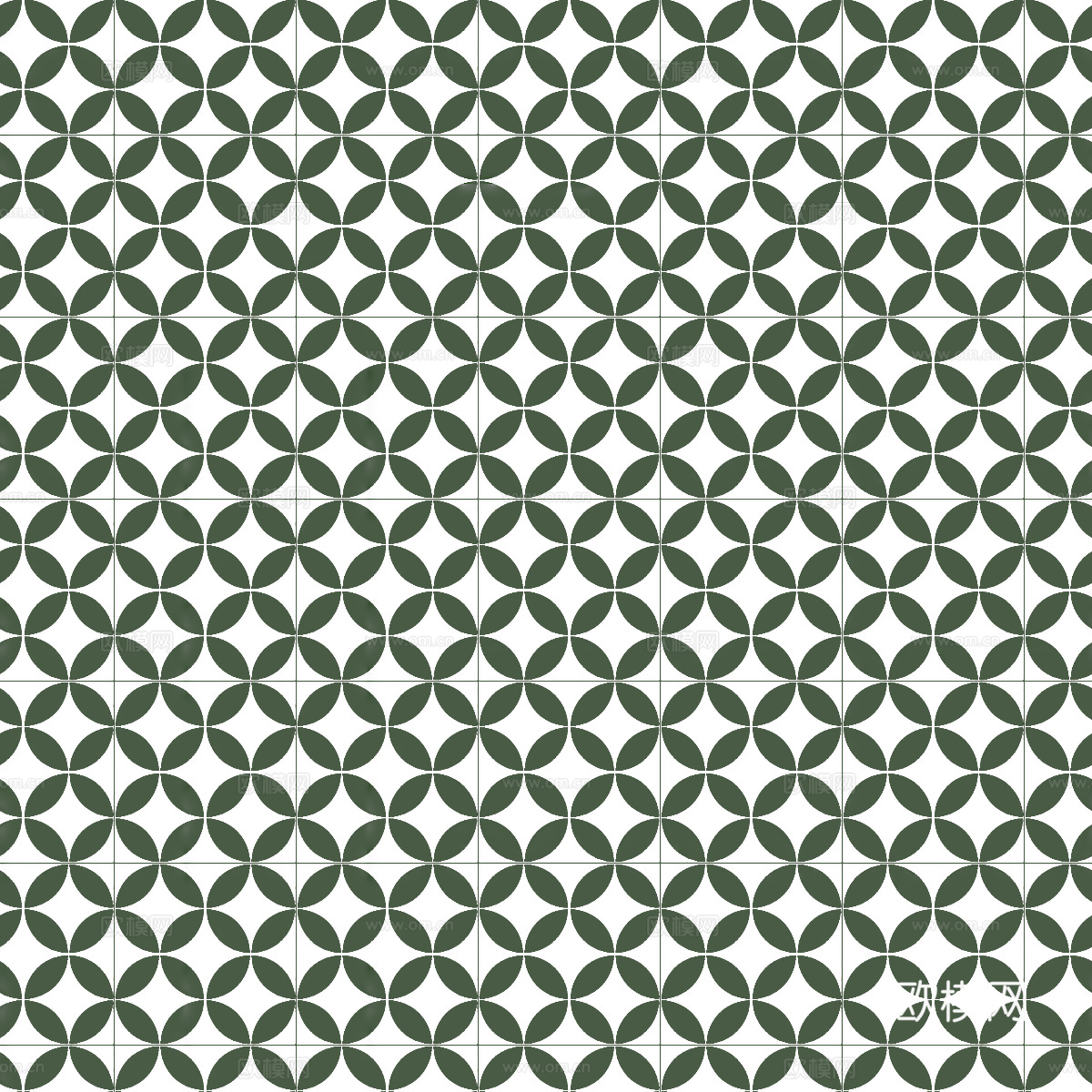 复古几何图案花砖瓷砖，中古奶油仿古砖艺术砖224