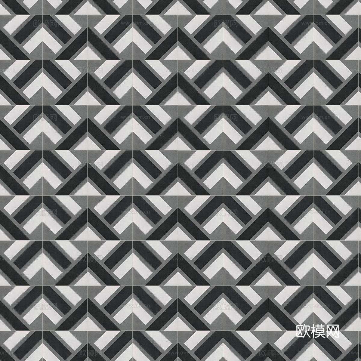 复古几何图案花砖瓷砖，中古奶油仿古砖艺术砖14