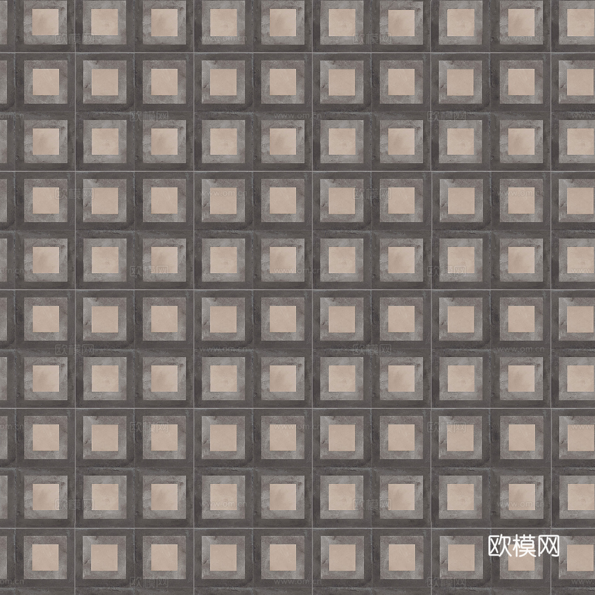 复古几何图案花砖瓷砖，中古奶油仿古砖艺术砖92