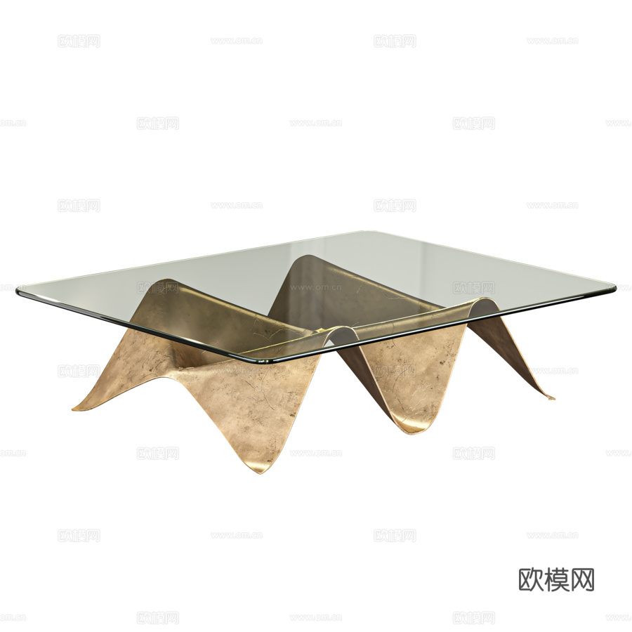 艾克霍兹安杰利科咖啡桌3d模型下载