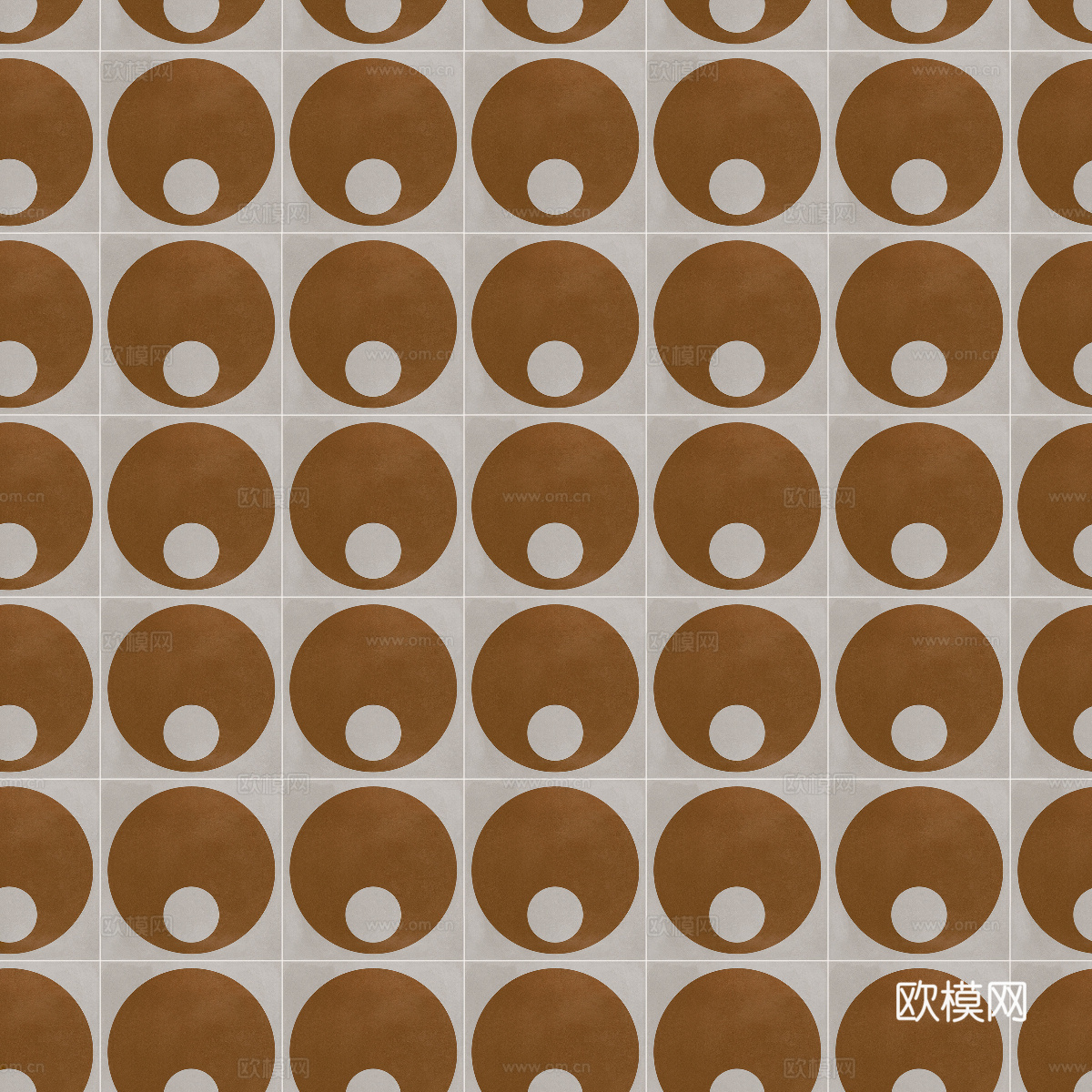 复古几何图案花砖瓷砖，中古奶油仿古砖艺术砖100