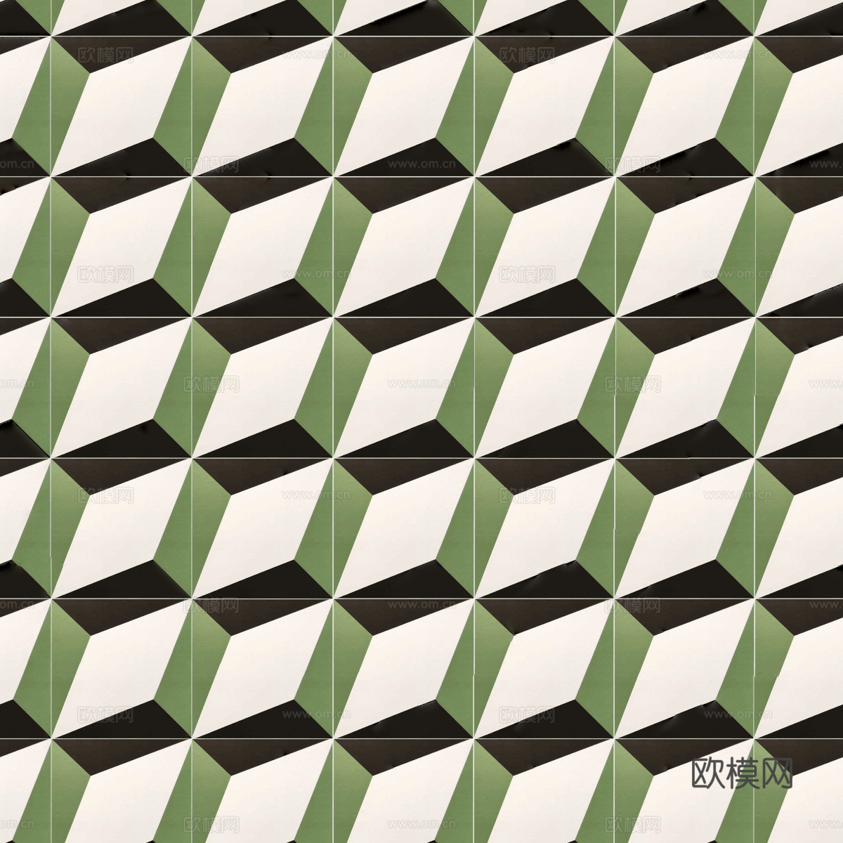 复古几何图案花砖瓷砖，中古奶油仿古砖艺术砖221下载