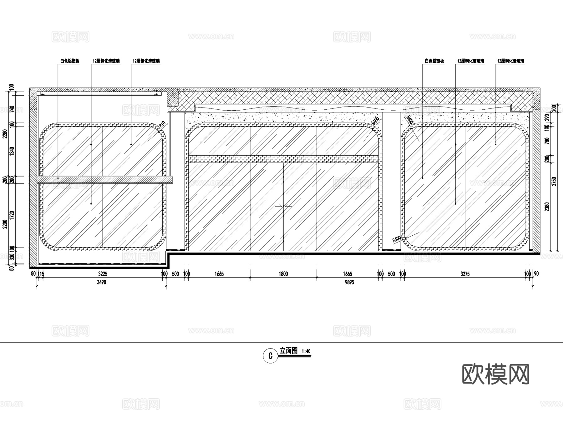 奶粉婴儿用品母婴店室内工装CAD施工图cad施工图cad施工图