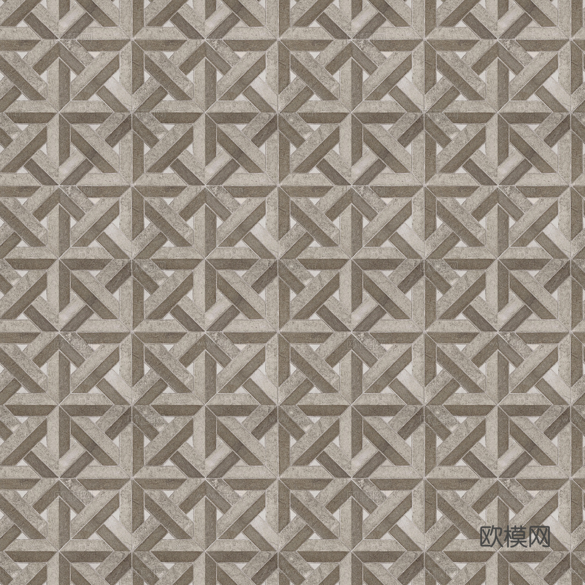 复古几何图案花砖瓷砖，中古奶油仿古砖艺术砖288