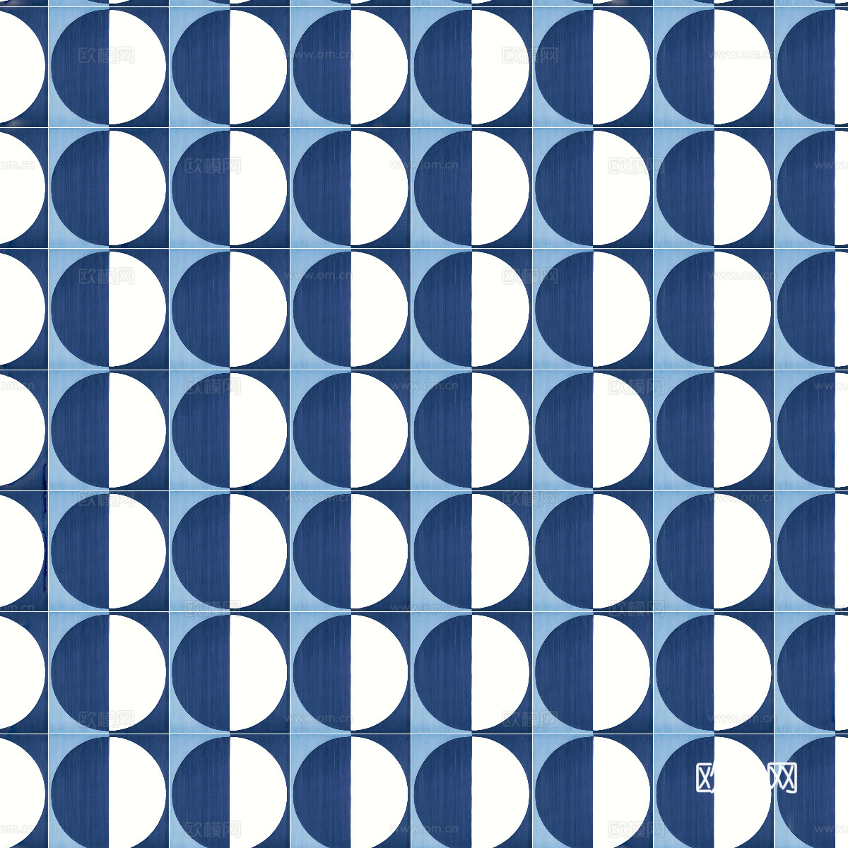 复古几何图案花砖瓷砖，中古奶油仿古砖艺术砖165