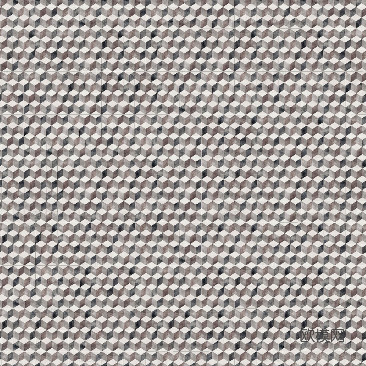 复古几何图案花砖瓷砖，中古奶油仿古砖艺术砖15