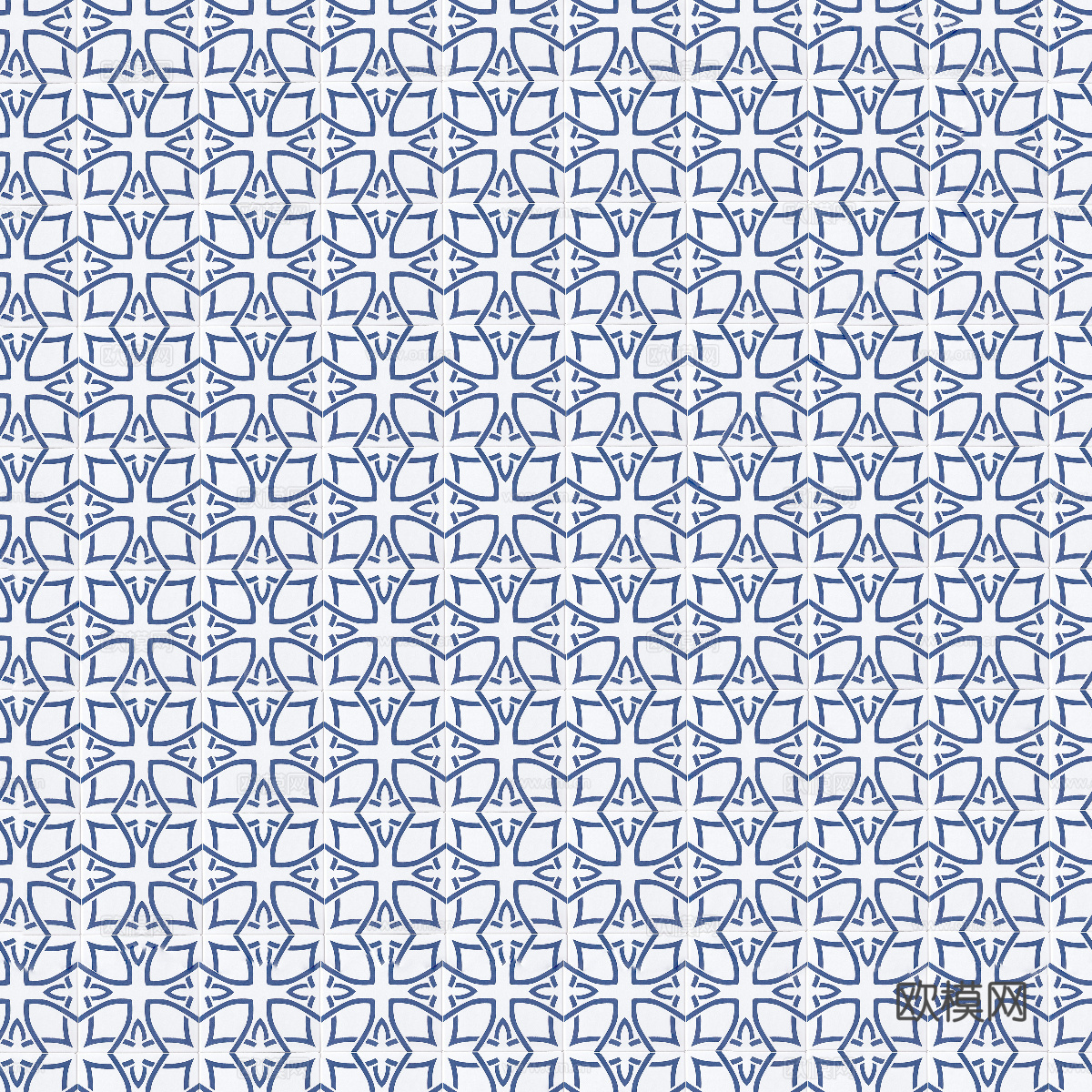 复古几何图案花砖瓷砖，中古奶油仿古砖艺术砖16