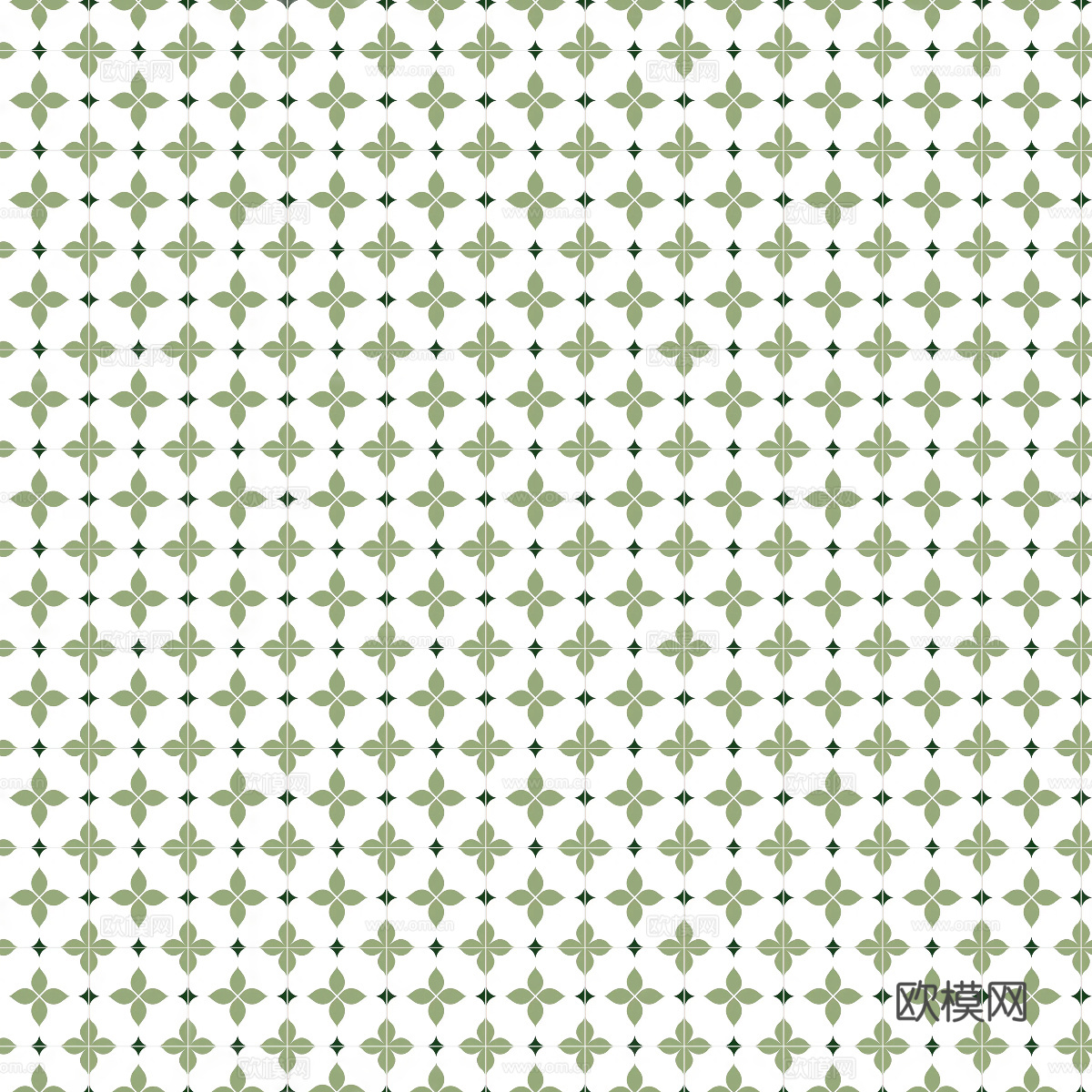 复古几何图案花砖瓷砖，中古奶油仿古砖艺术砖30