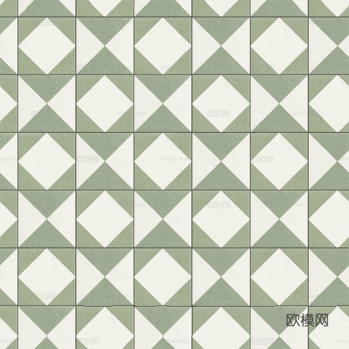 复古几何图案花砖瓷砖，中古奶油仿古砖艺术砖432下载