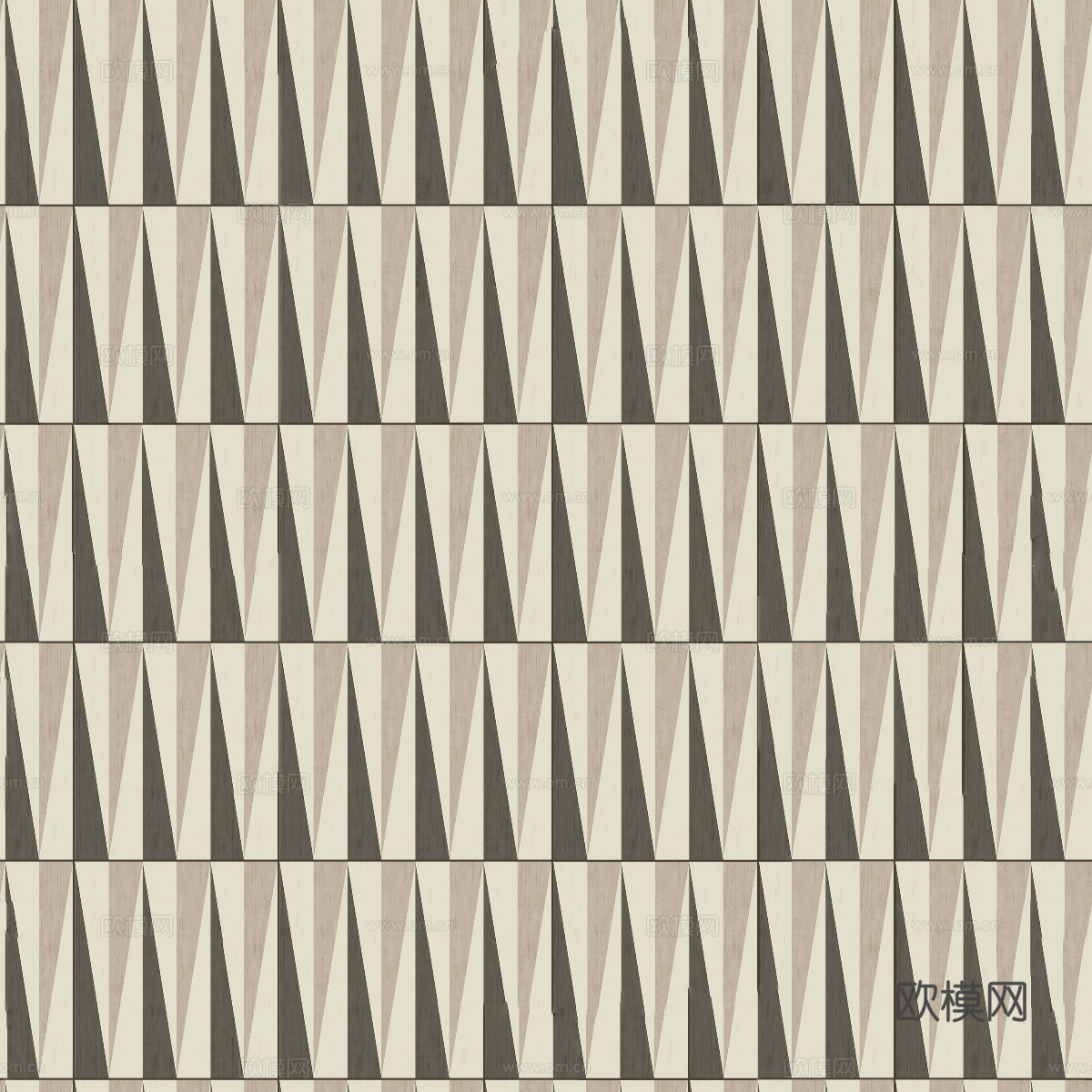 复古几何图案花砖瓷砖，中古奶油仿古砖艺术砖159下载