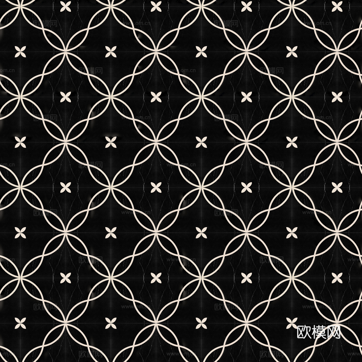 复古几何图案花砖瓷砖，中古奶油仿古砖艺术砖161下载