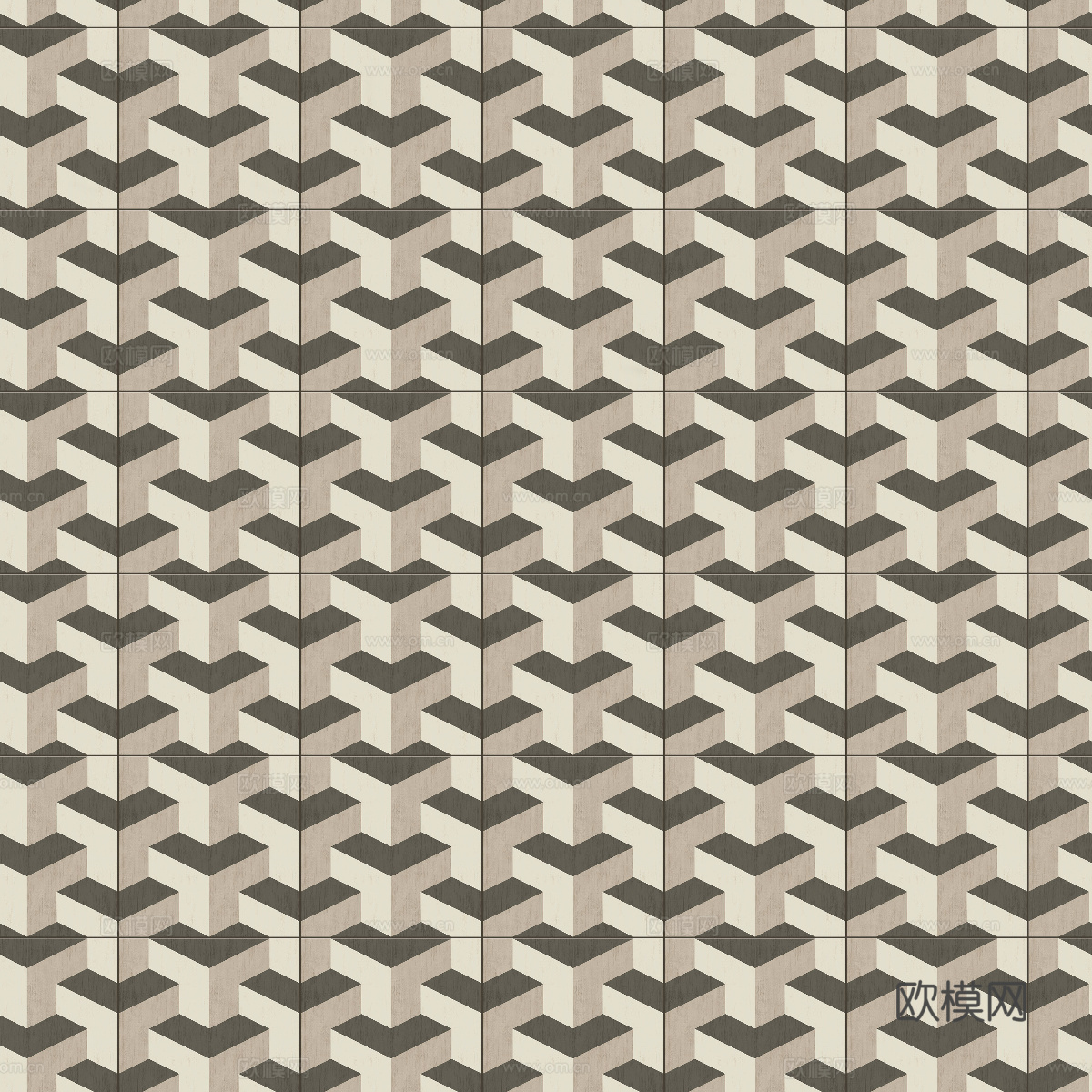 复古几何图案花砖瓷砖，中古奶油仿古砖艺术砖123