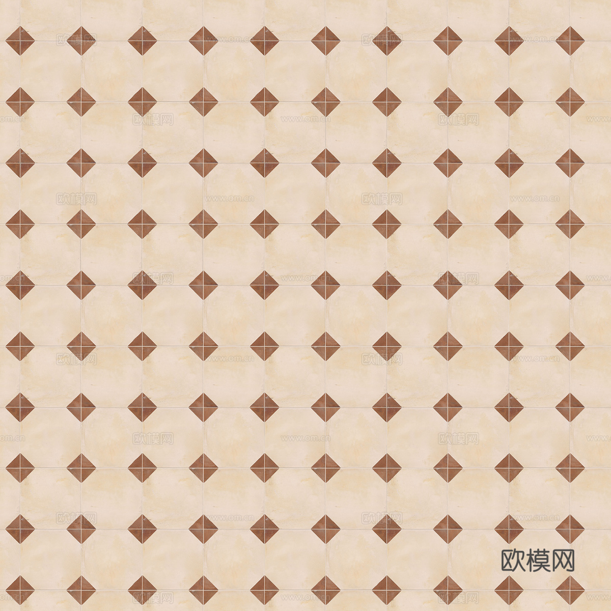 复古几何图案花砖瓷砖，中古奶油仿古砖艺术砖139