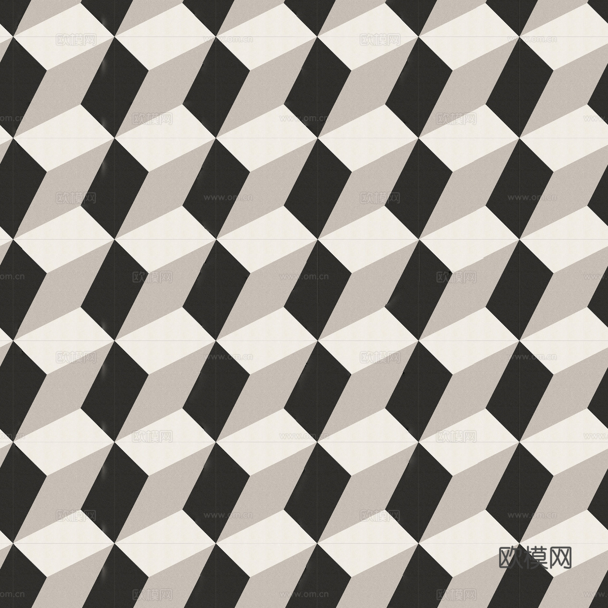 复古几何图案花砖瓷砖，中古奶油仿古砖艺术砖163