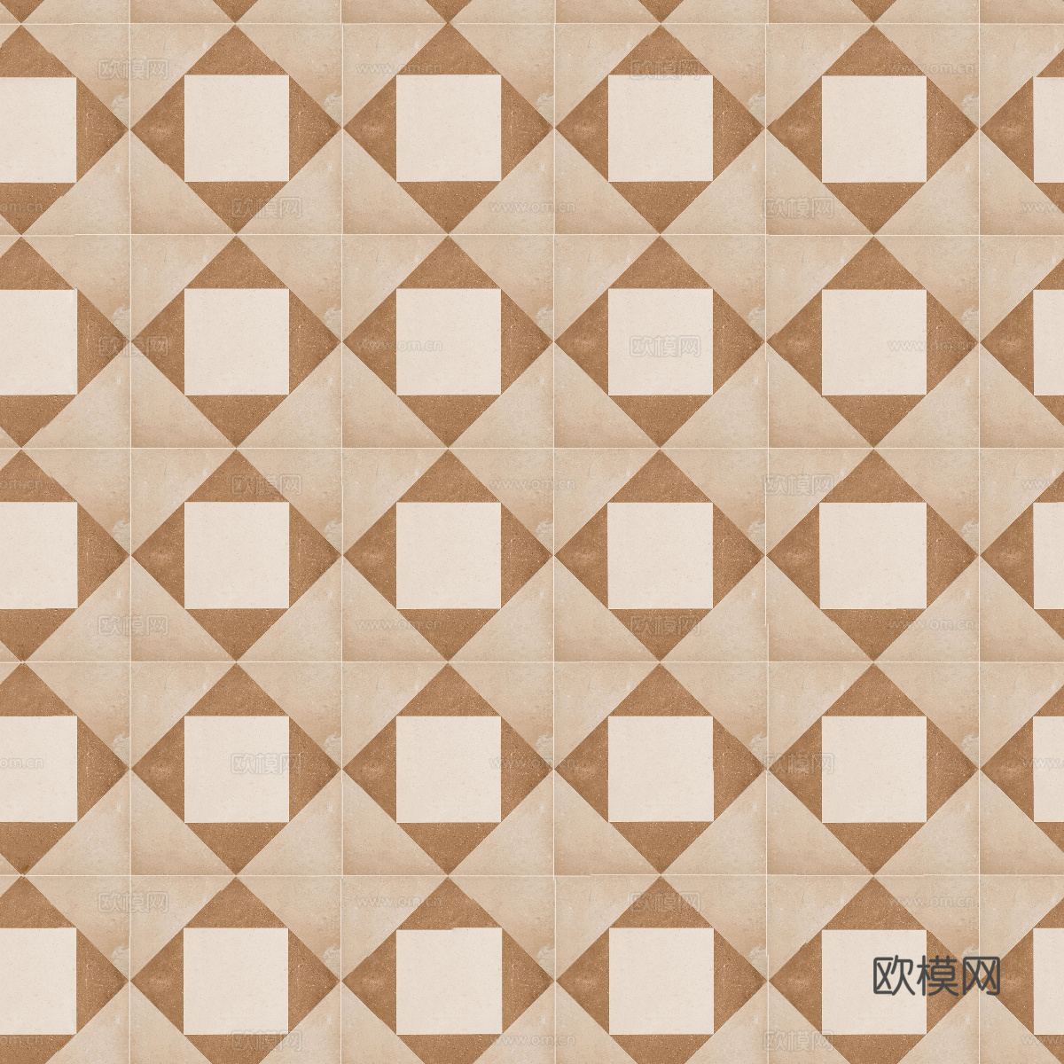 复古几何图案花砖瓷砖，中古奶油仿古砖艺术砖84