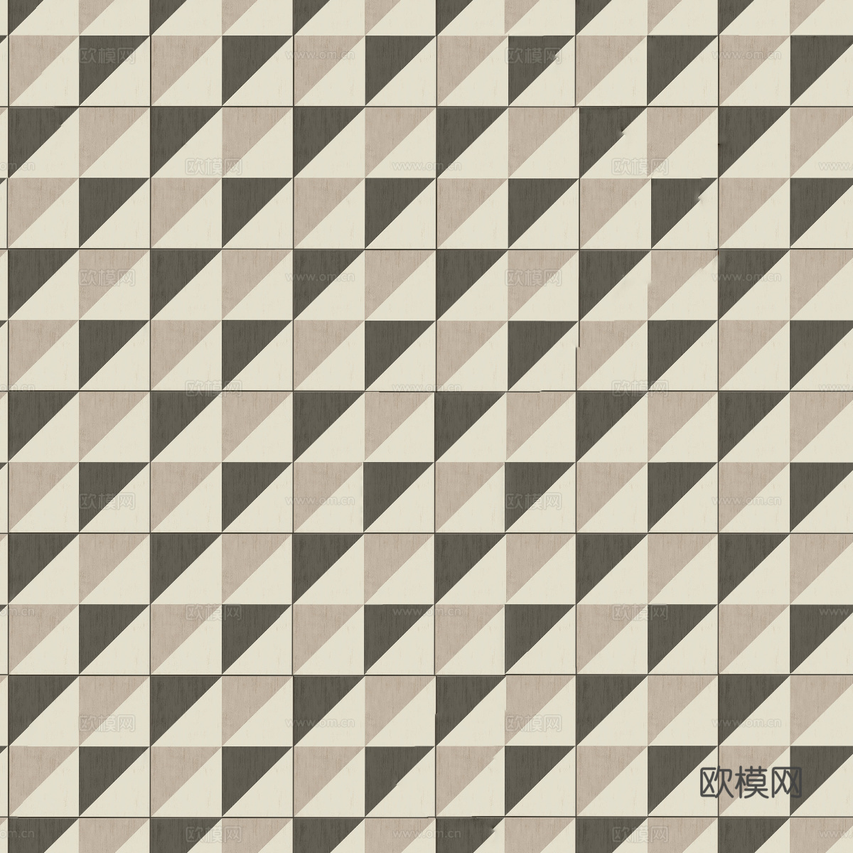 复古几何图案花砖瓷砖，中古奶油仿古砖艺术砖186