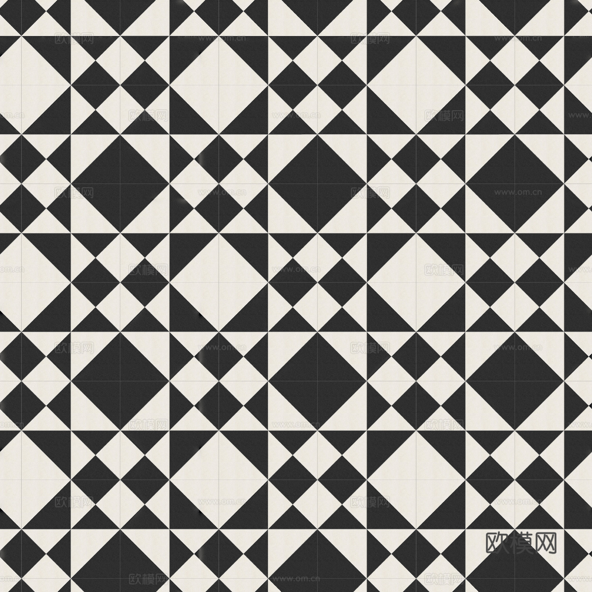 复古几何图案花砖瓷砖，中古奶油仿古砖艺术砖129