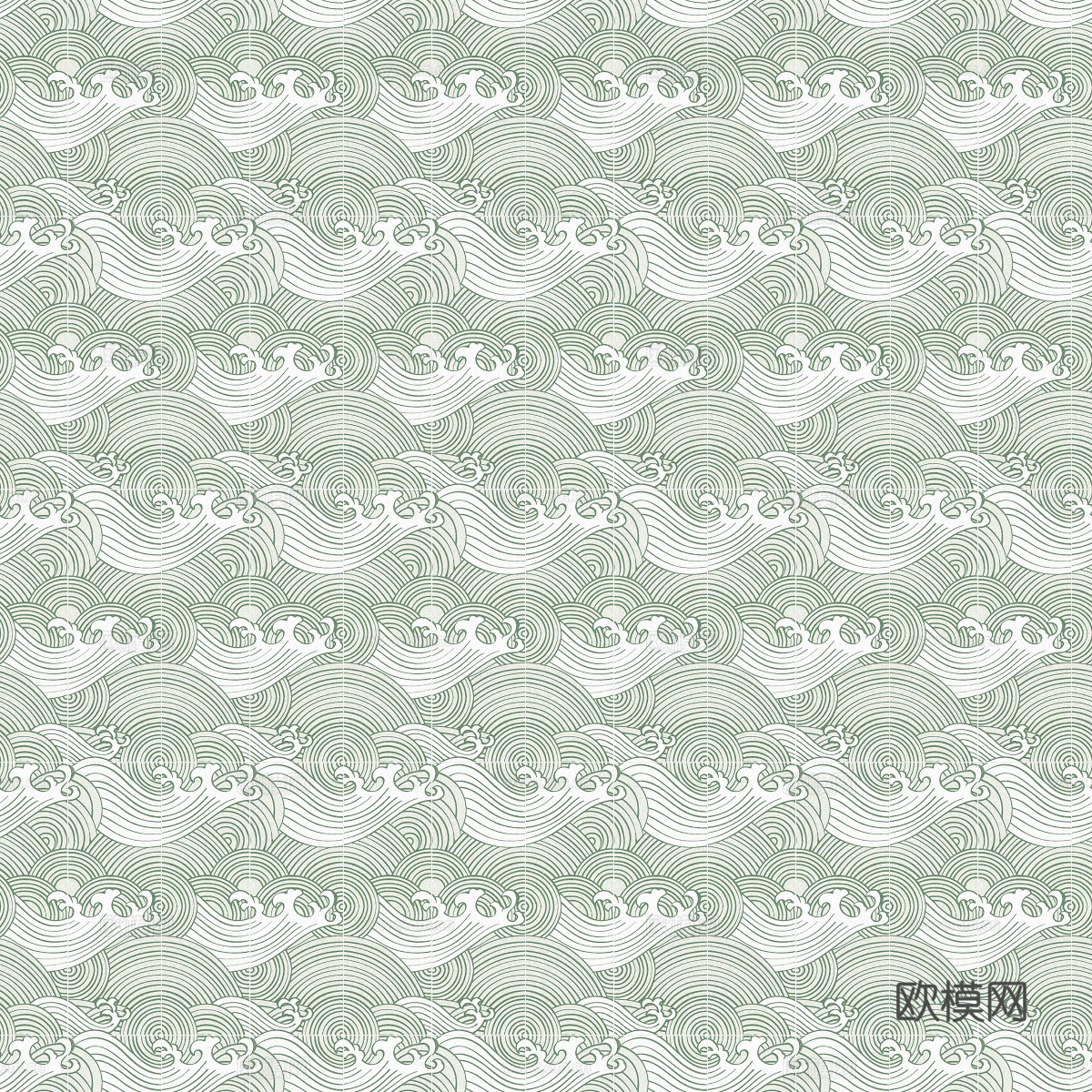 复古植物自然图案花砖瓷砖11