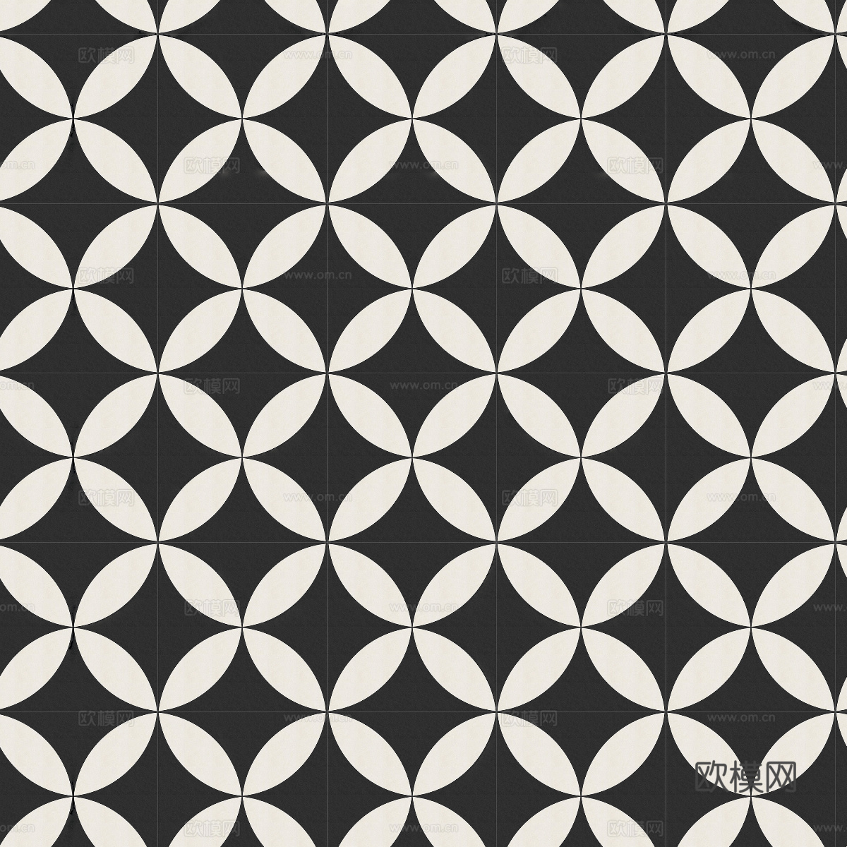 复古几何图案花砖瓷砖，中古奶油仿古砖艺术砖48