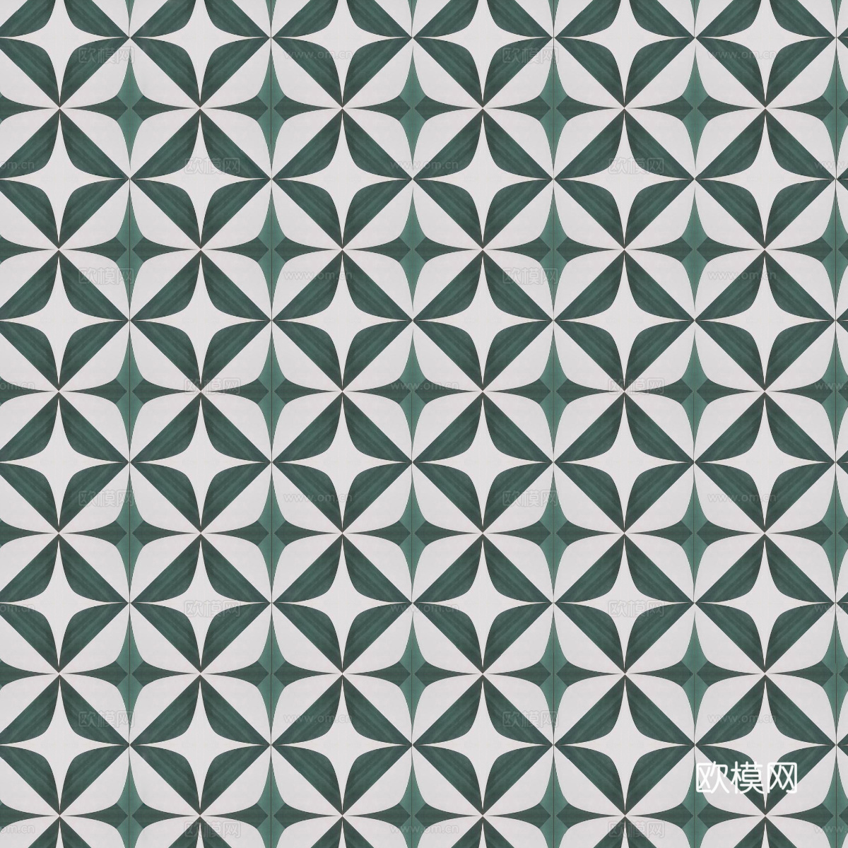 复古几何图案花砖瓷砖，中古奶油仿古砖艺术砖63下载