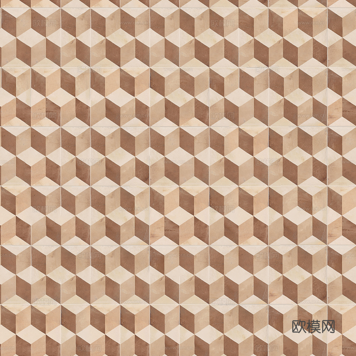 复古几何图案花砖瓷砖，中古奶油仿古砖艺术砖79