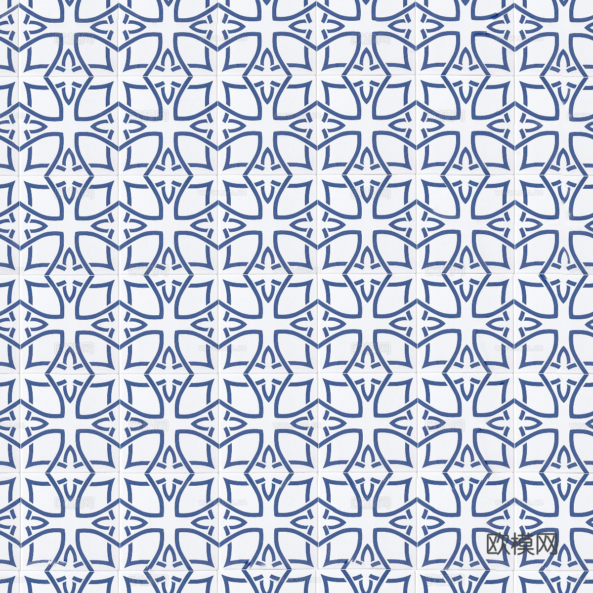 复古几何图案花砖瓷砖，中古奶油仿古砖艺术砖58