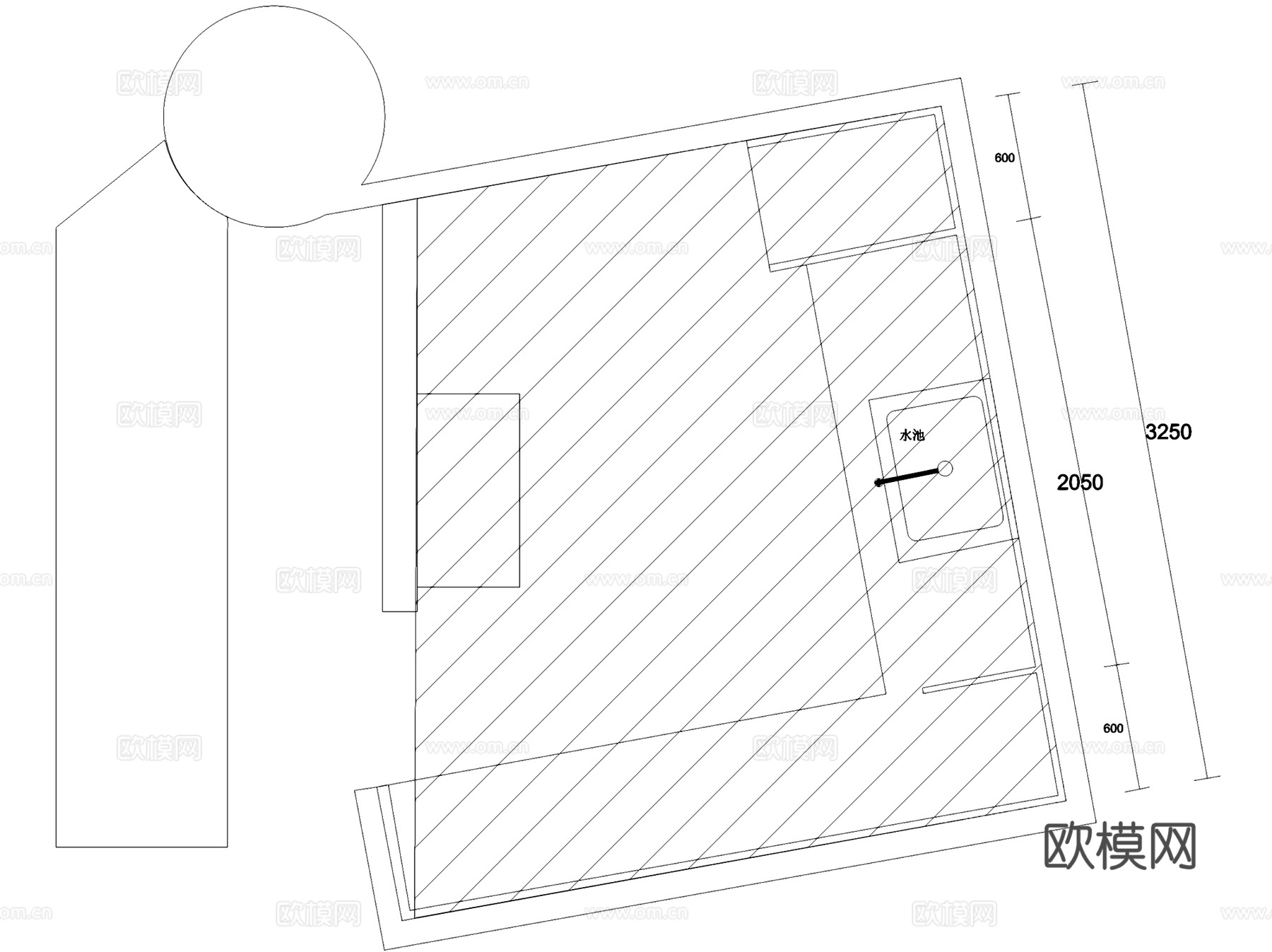 12豆奶茶甜点店室内工装CAD施工图cad施工图
