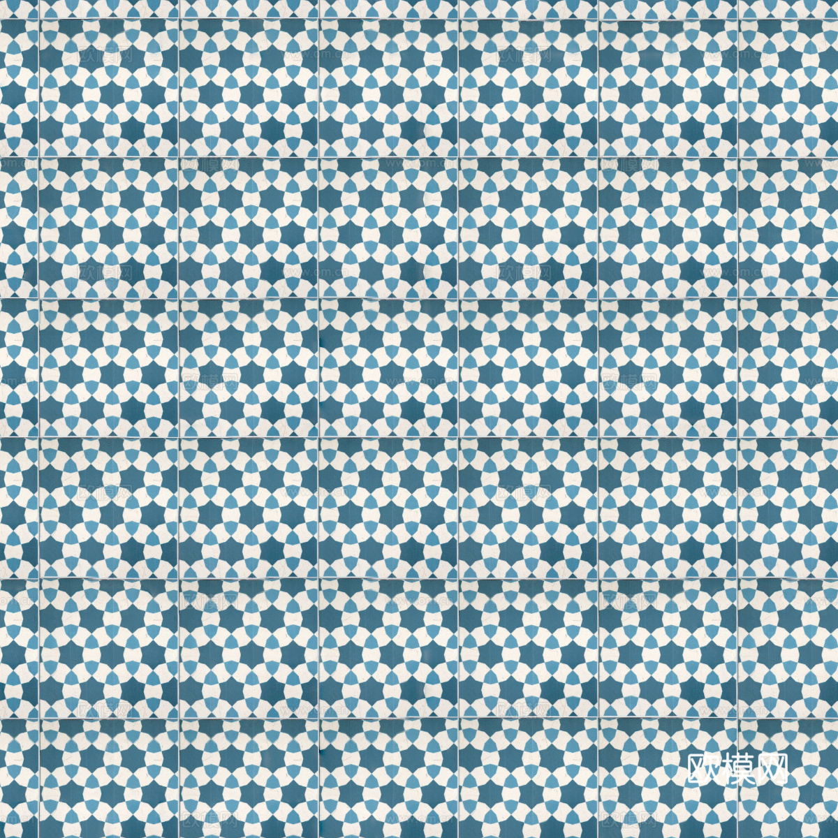 复古艺术几何图案瓷砖花砖27