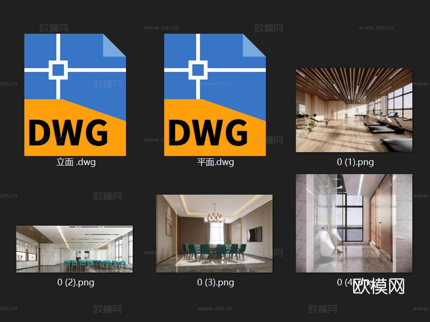 亿泽集团美妆办公楼一层大堂室内工装CAD施工图cad施工图