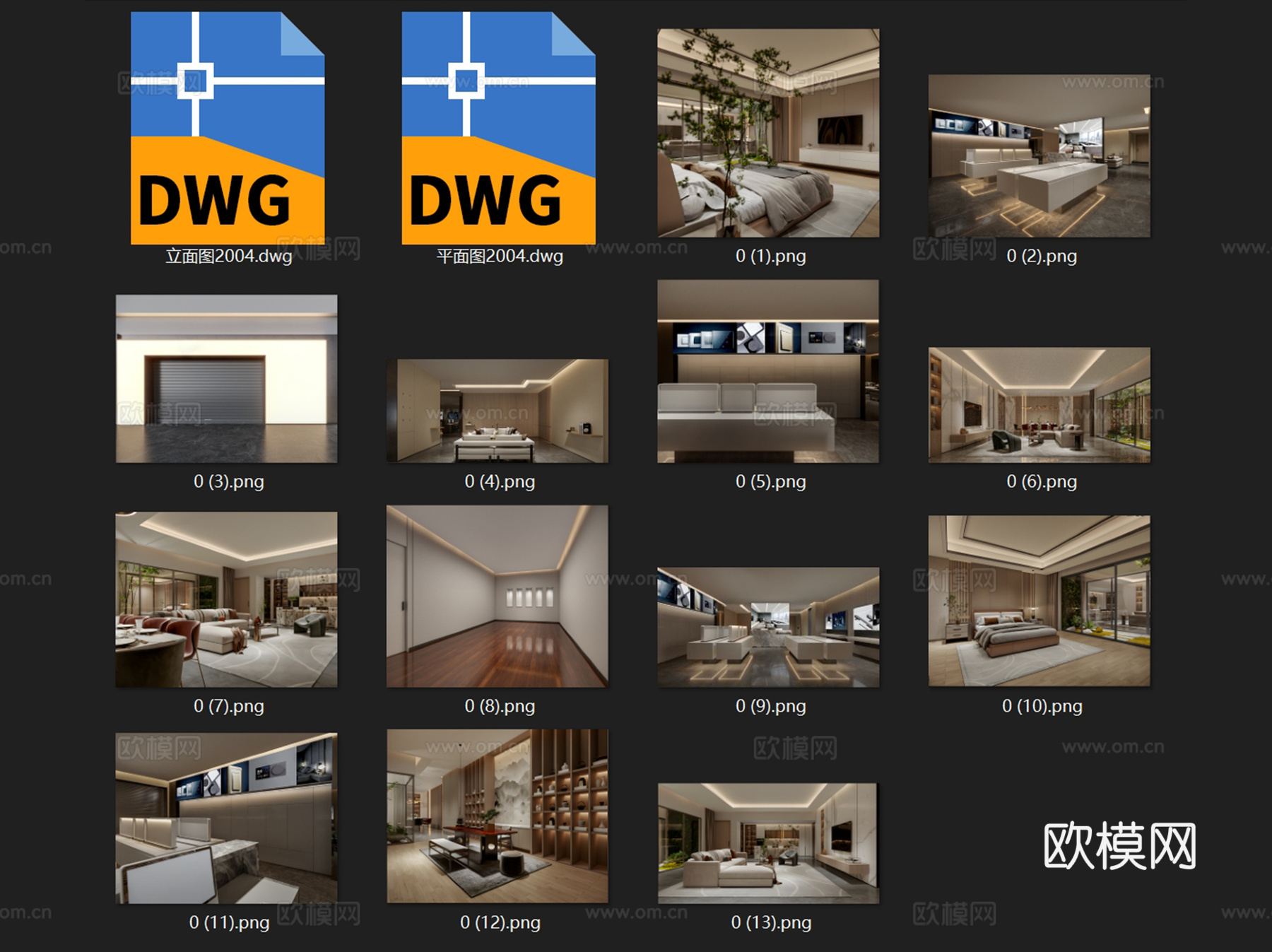 星光巨业家具灯饰展厅室内工装CAD施工图cad施工图