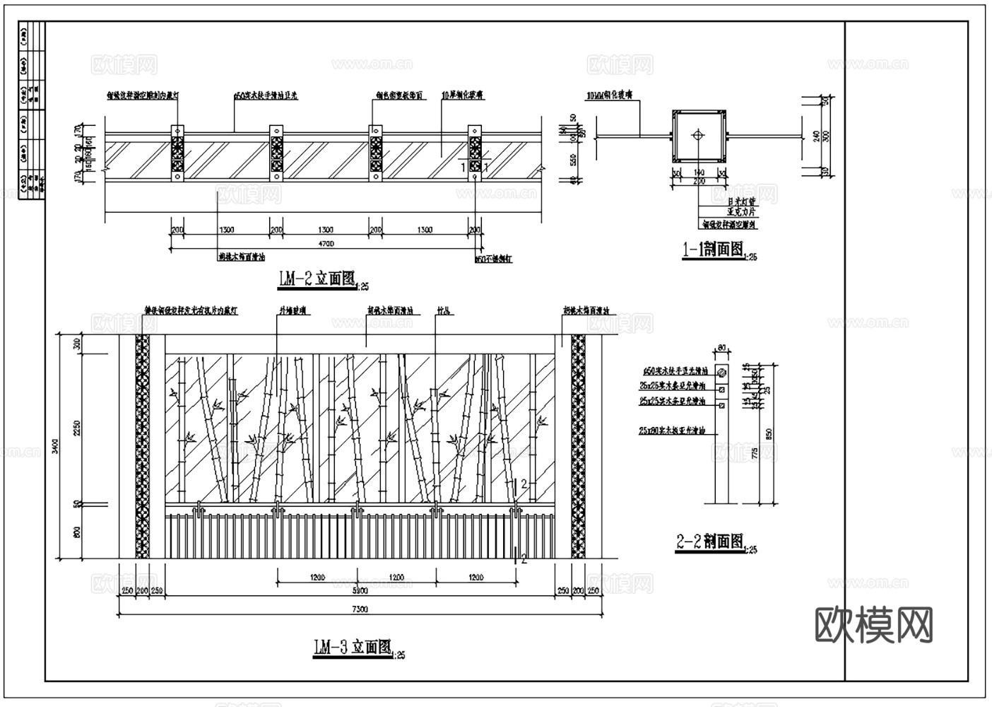 10套现代火锅店室内装饰CAD施工图最新整理合集cad施工图